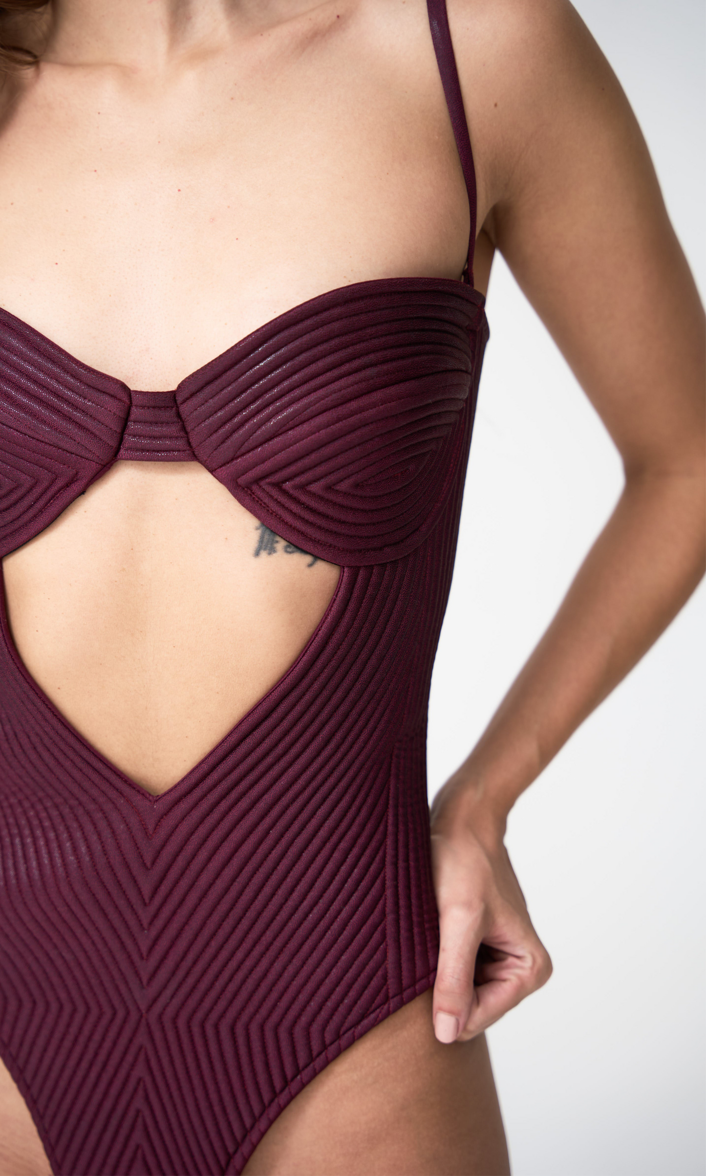 Boa One Piece Burgundy
