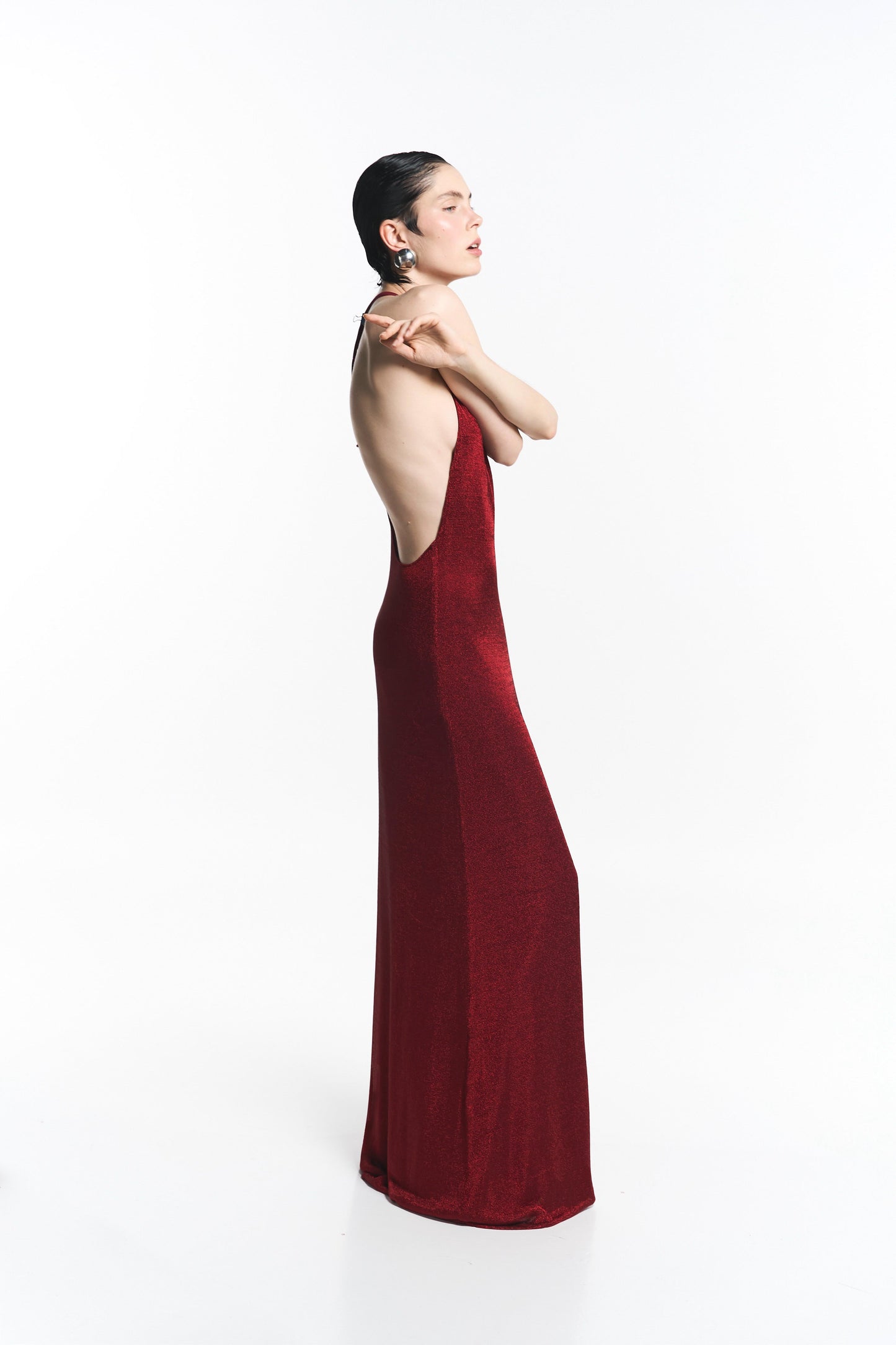 Noa Cabernet Dress