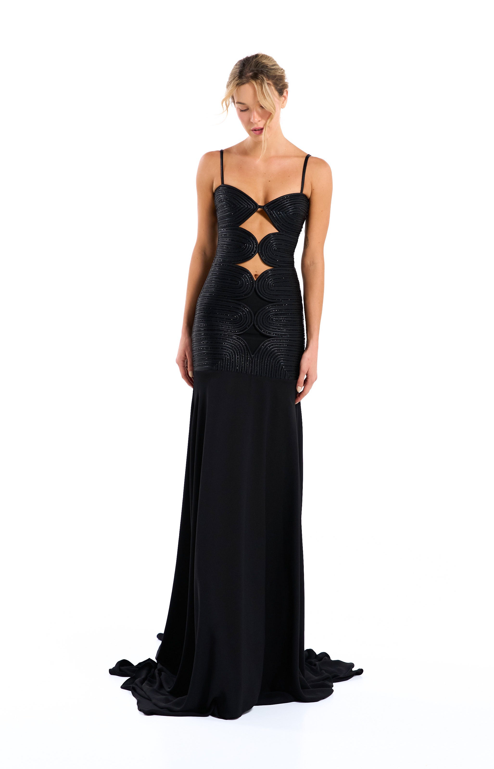 Savia carbon Maxi Dress