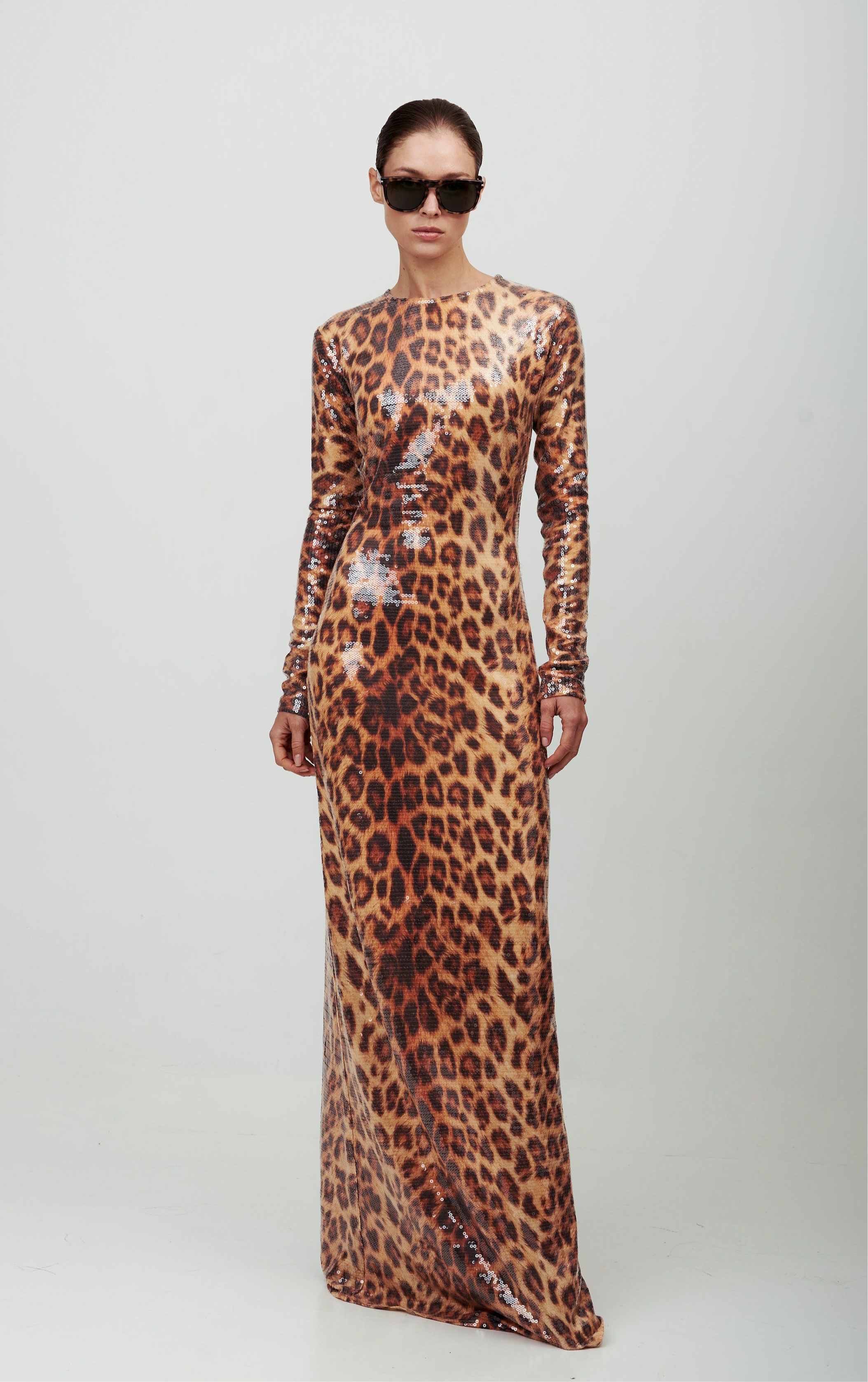 Pardo Maxi Dress