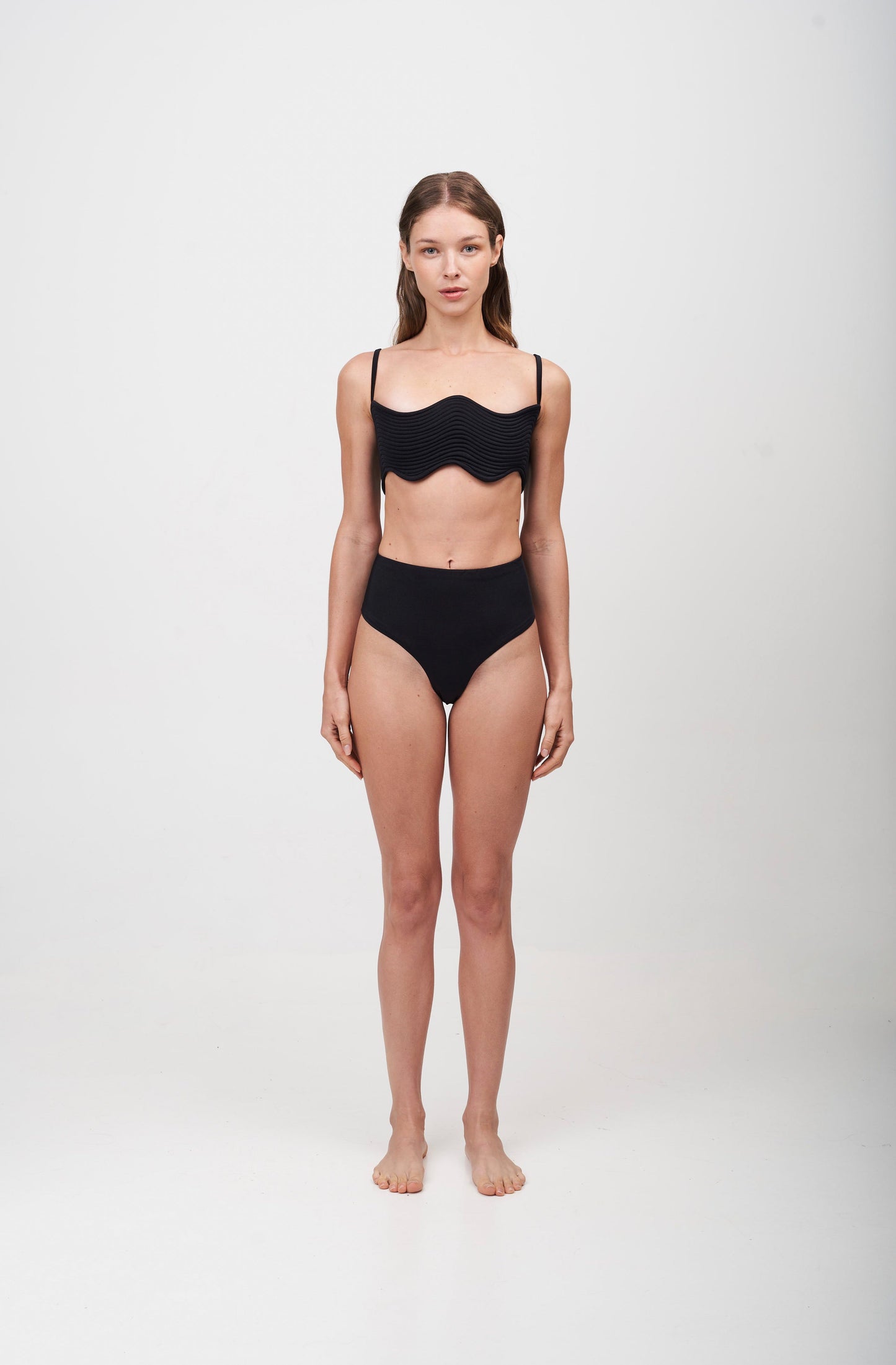 Ola Bikini Bottom Carbon