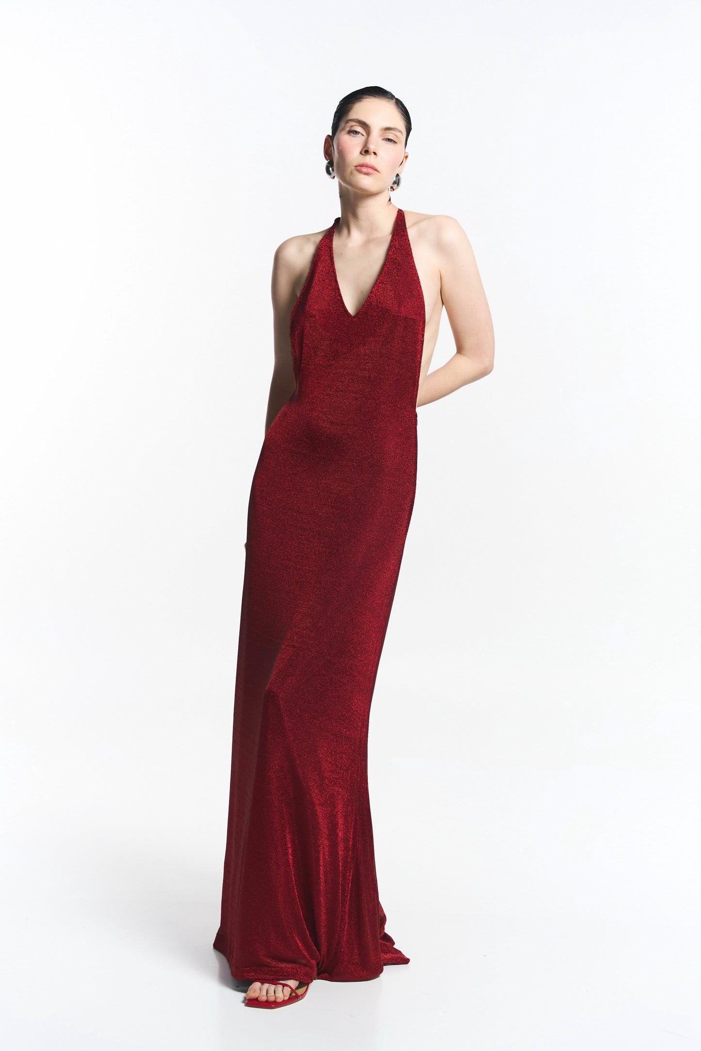 Noa Cabernet Dress