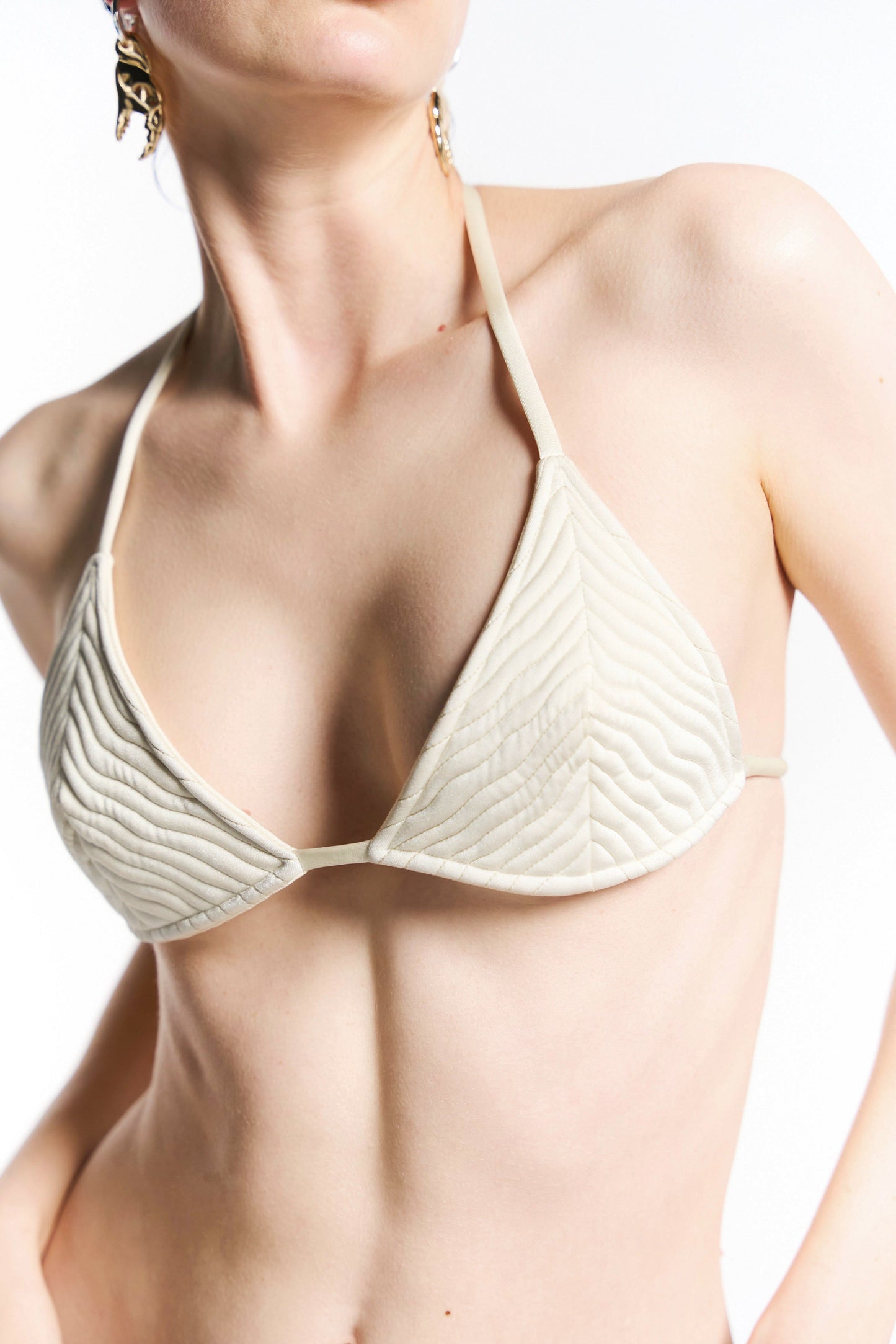 Algae Ivory Bikini Top