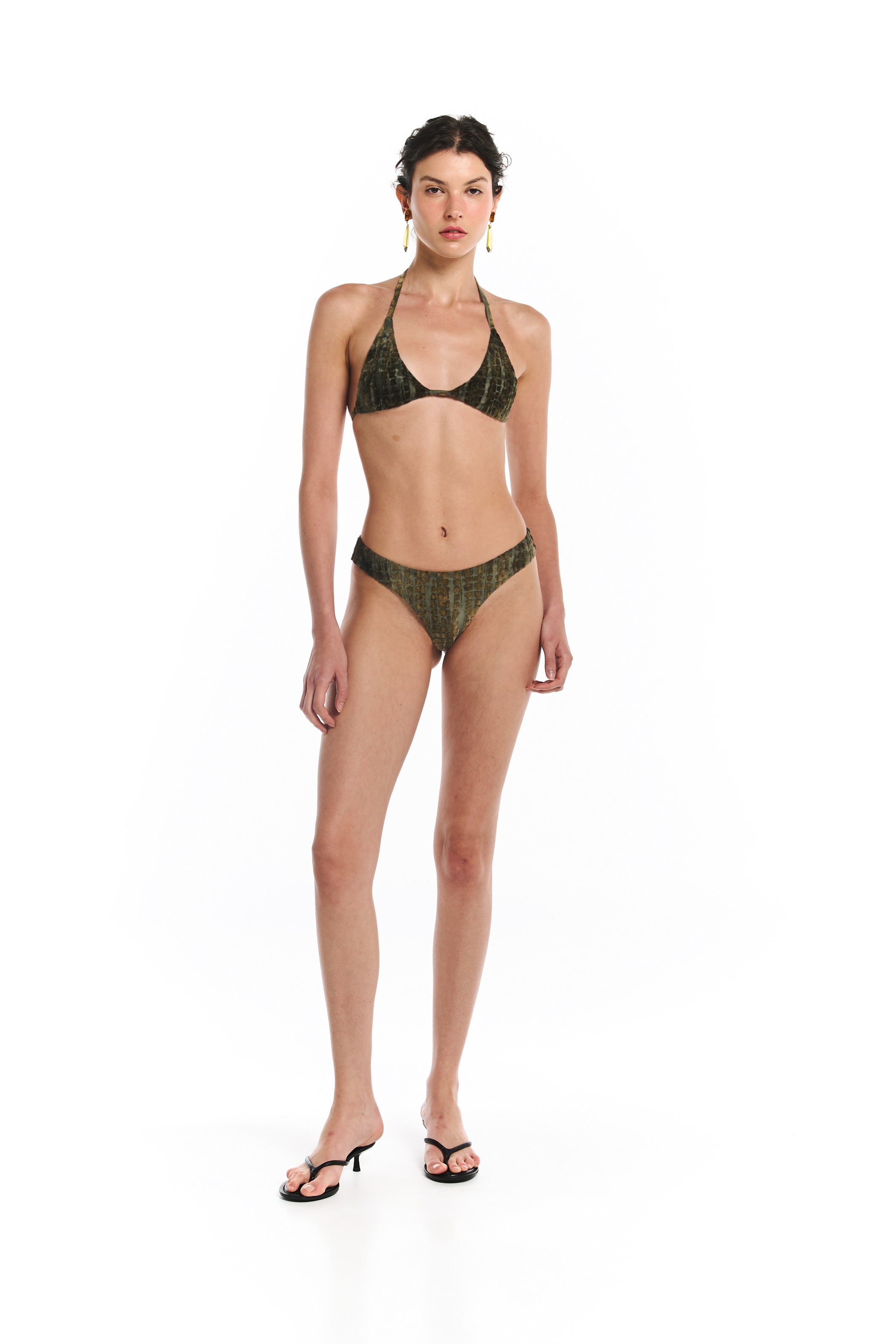 Croco Bikini Bottom