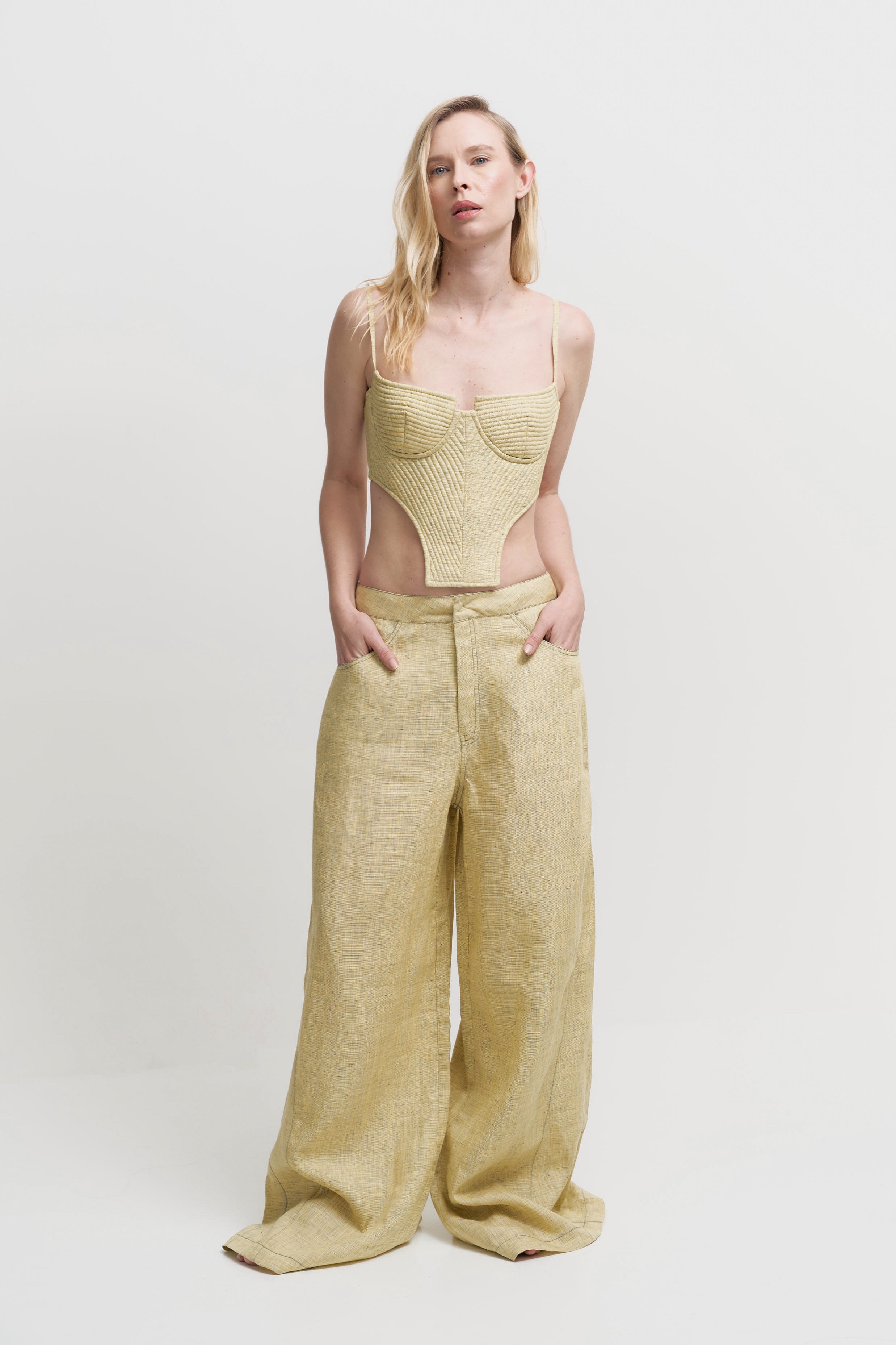 Pralu Corset Lime