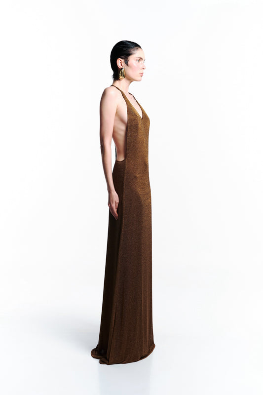 Noa Cinnamon Dress